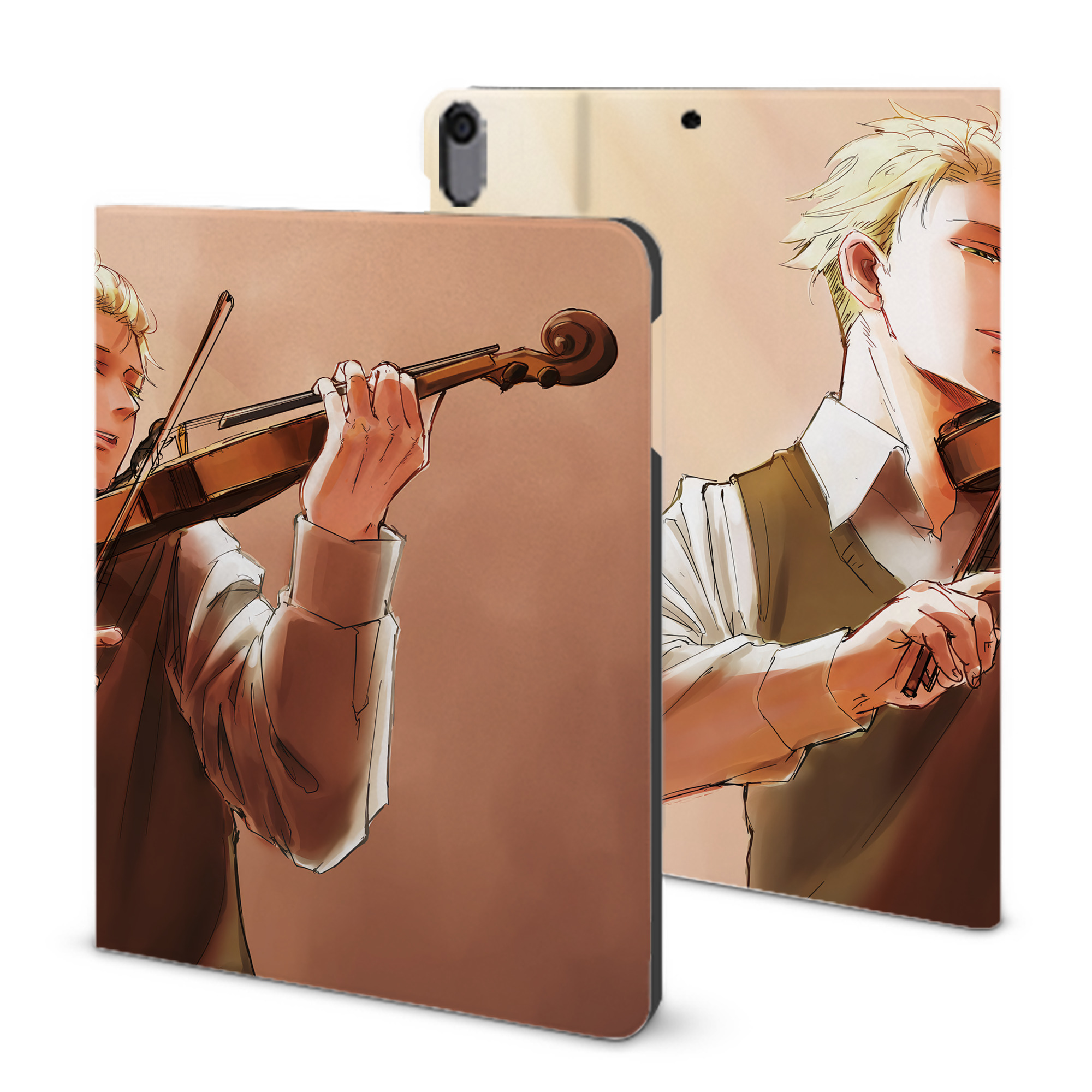 （画像用） SPY×FAMILY间谍家家酒 IPad ケース ブック型 PUレザー TPU 耐衝撃 軽量 薄型 ペン収納なし 全面保護 IPad 各モデル対応